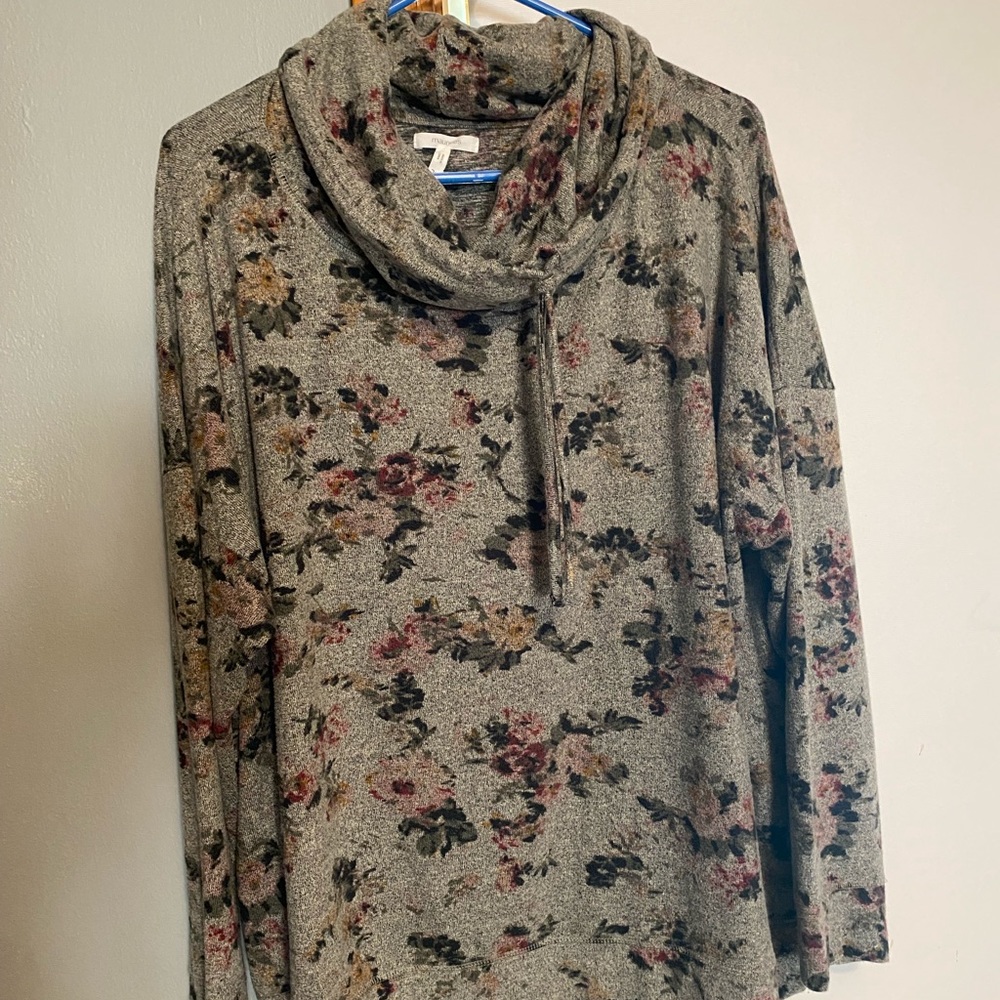 Cozy cowl neck sweater